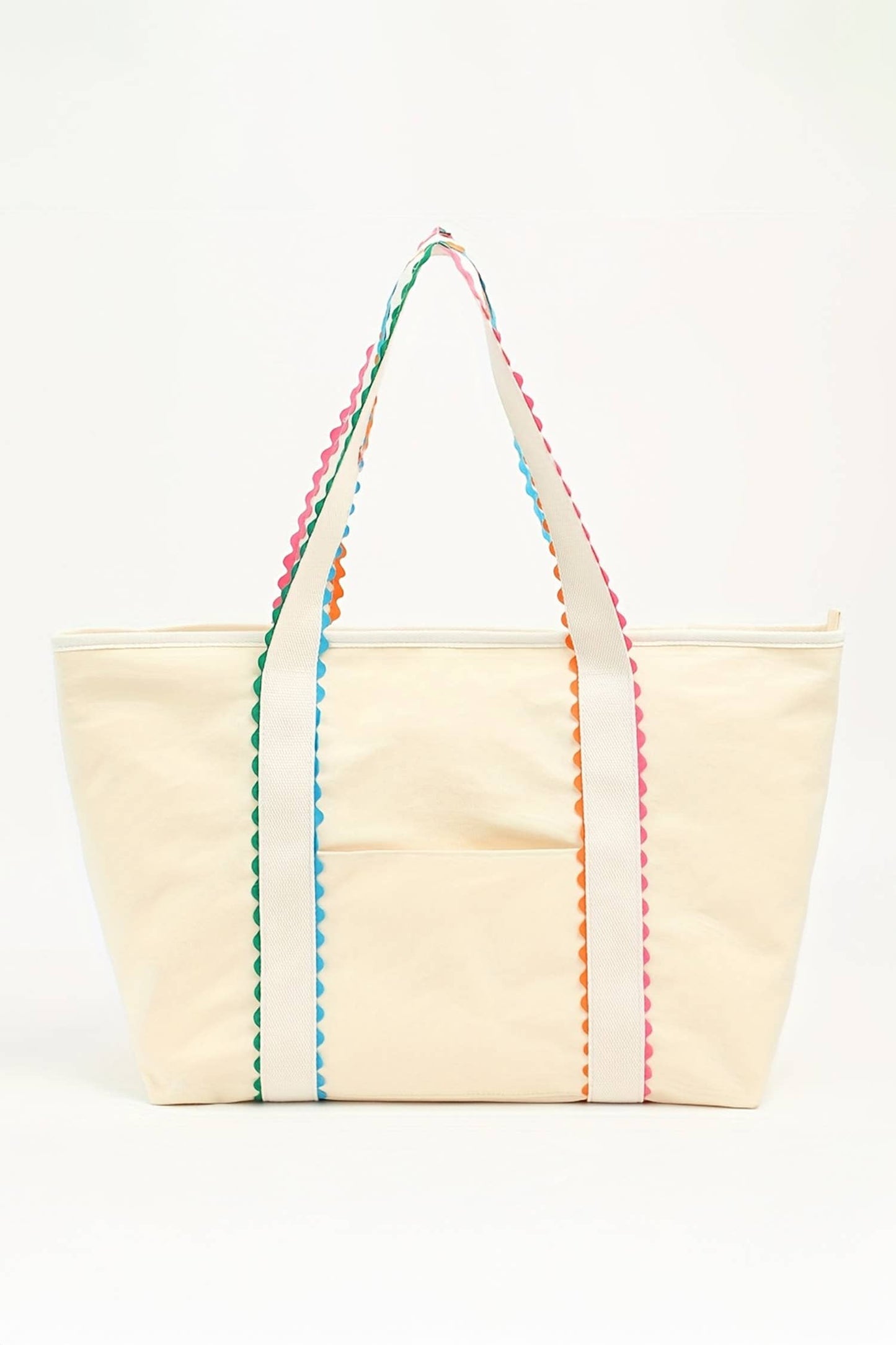 Ricrac Canvas Tote Bag