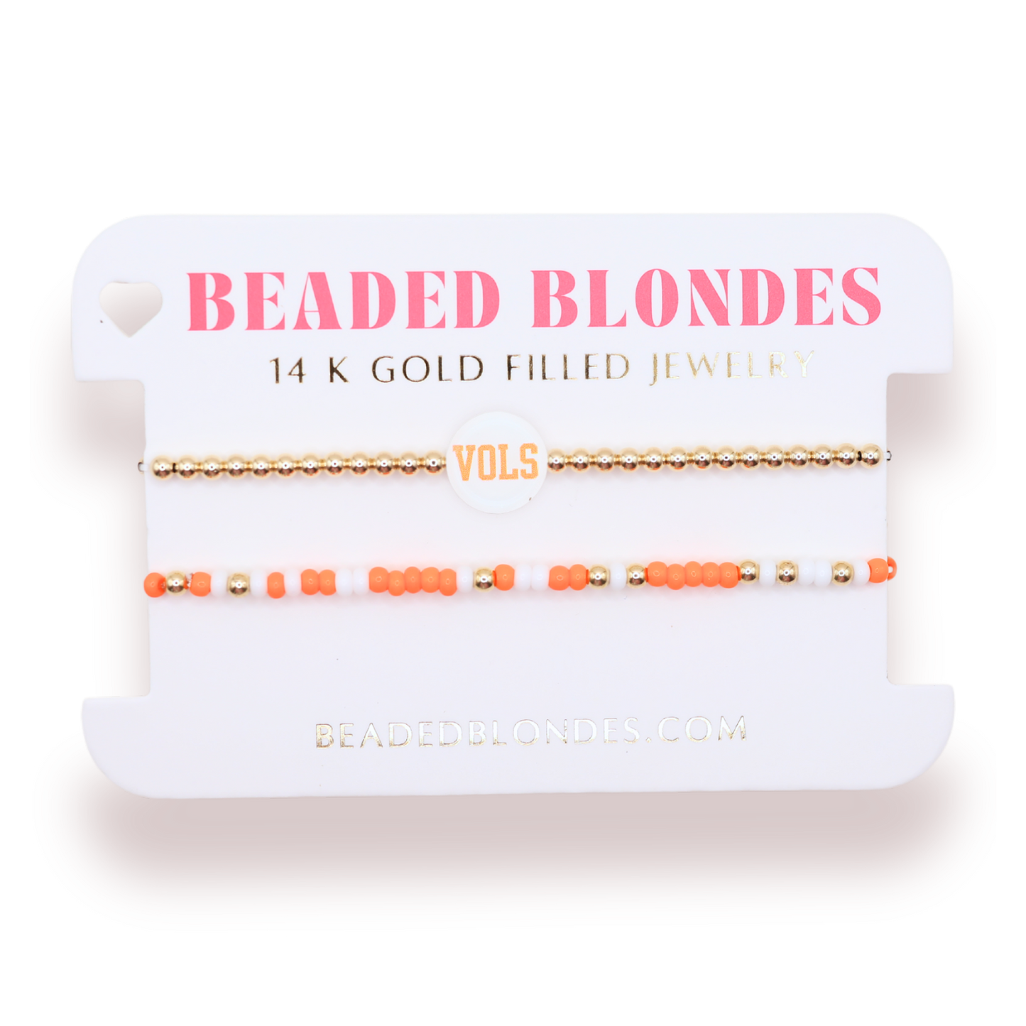 Tennessee + Sprinkle Bracelet 2Stack