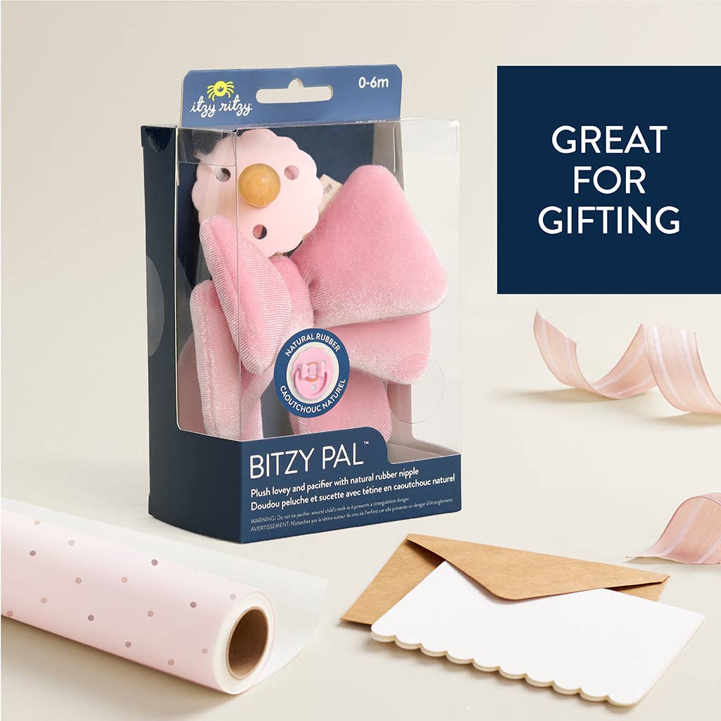 Bow Bitzy Pal Pacifier & Plush