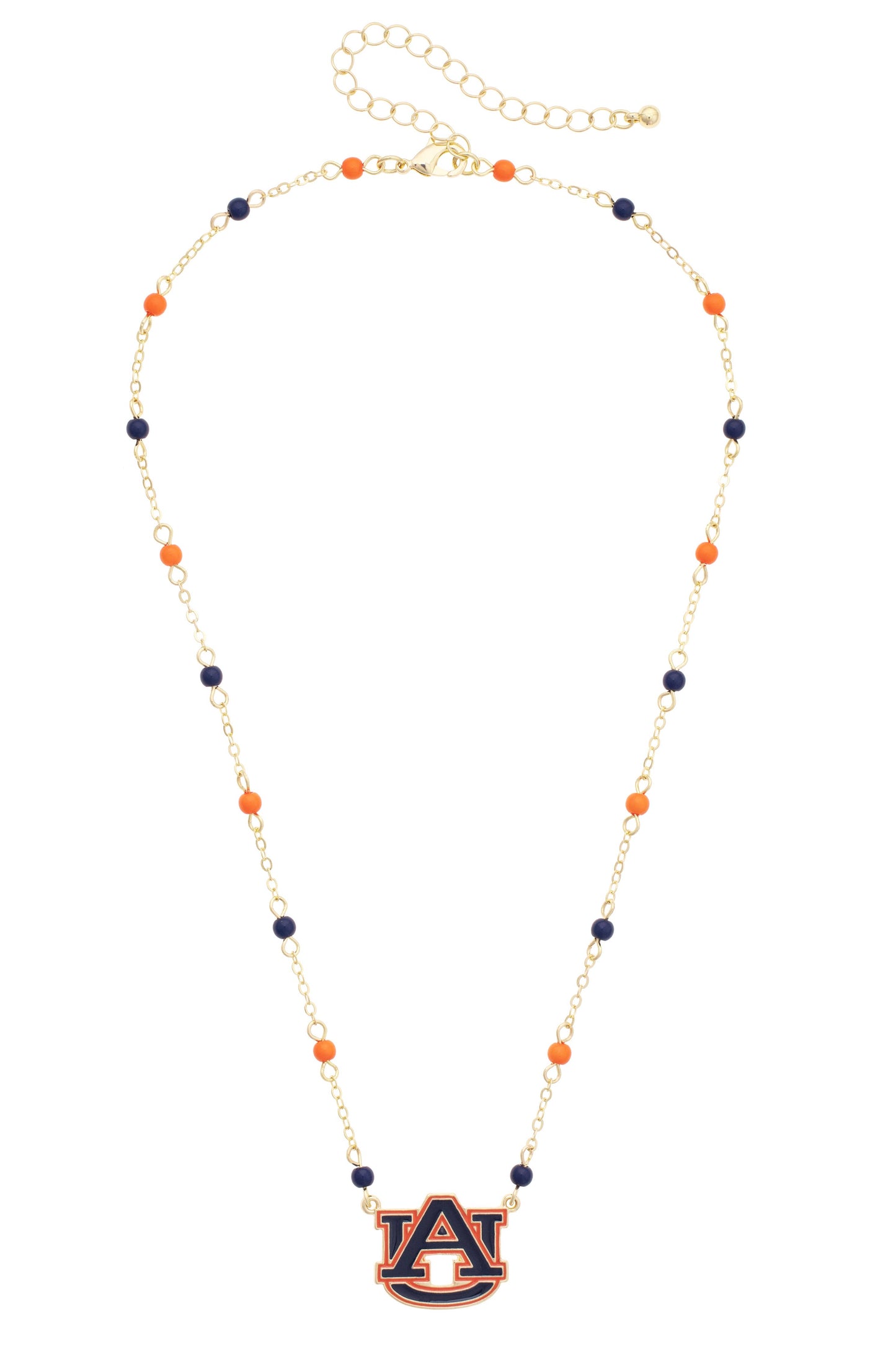 Auburn Logo Layering Necklace