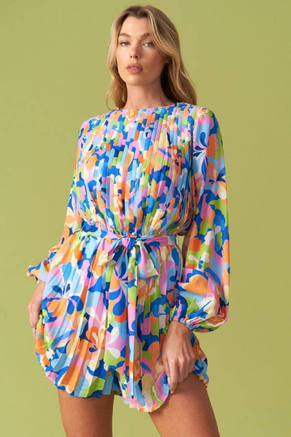 Bright Printed Romper