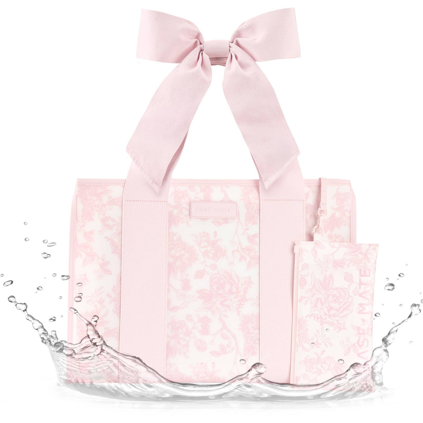 Case-Mate Afternoon Rosé Bow Jelly Tote