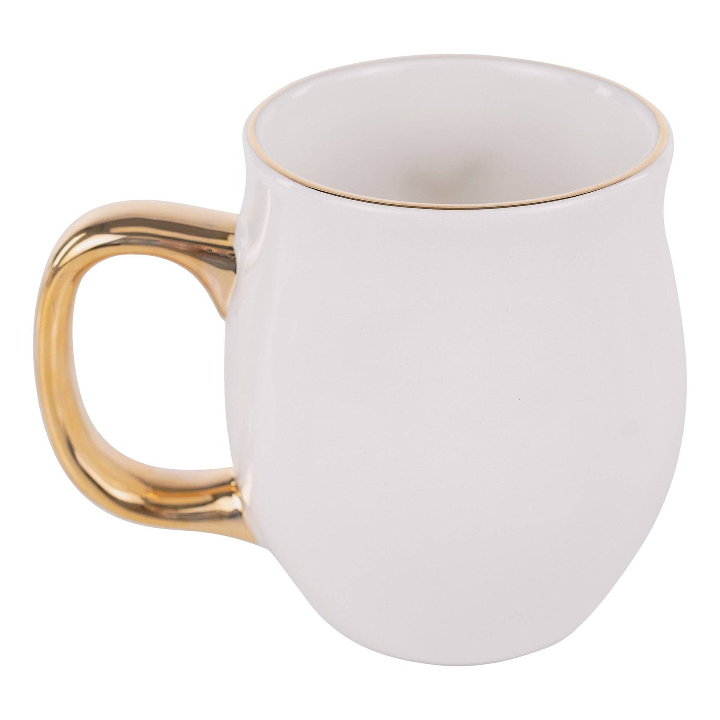 Gold Heart Mug