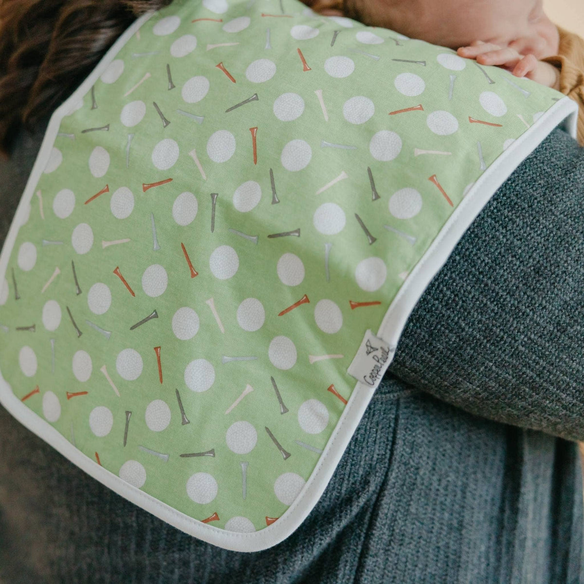 3 Burp Cloths -Bogey