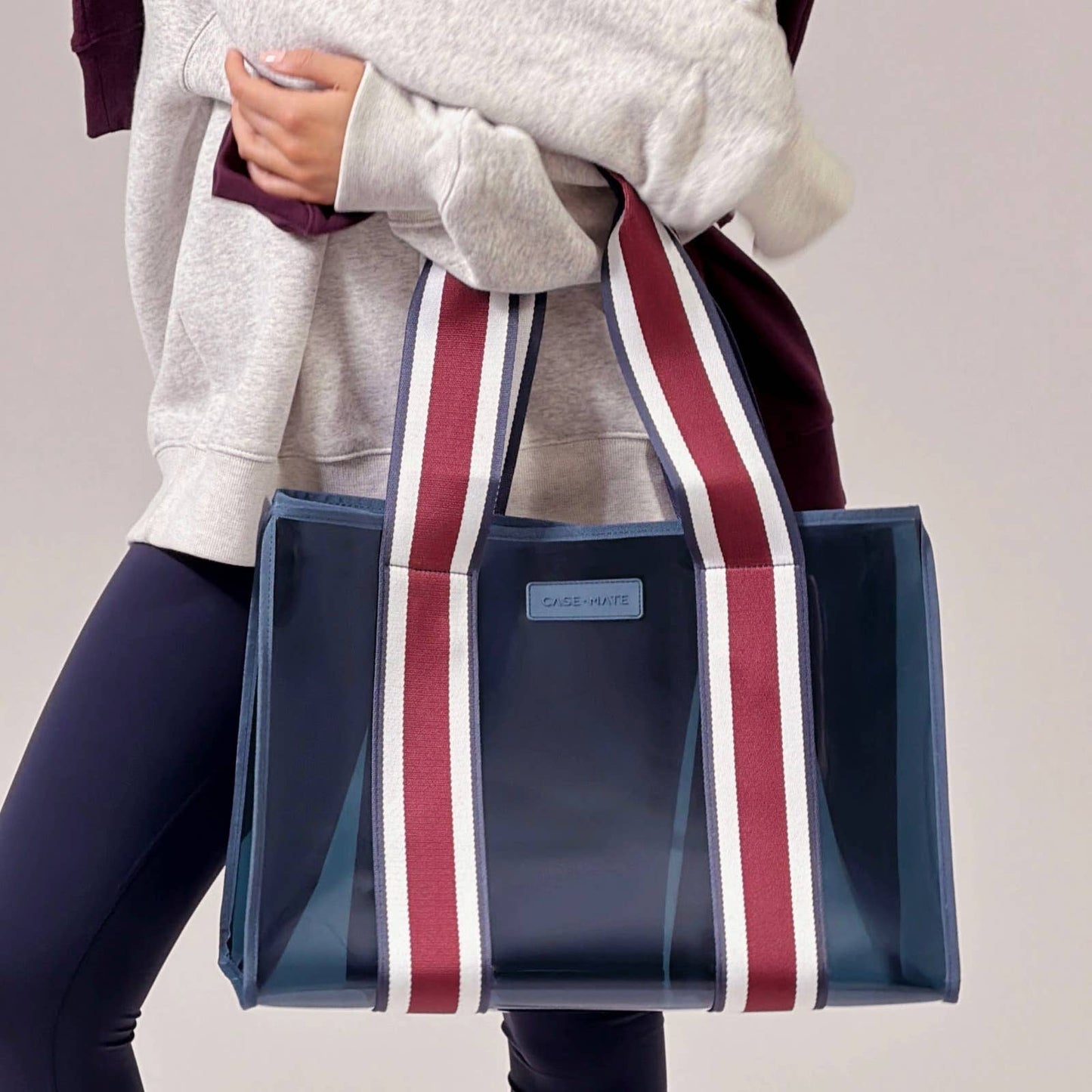Case-Mate Rugby Stripe Jelly Tote