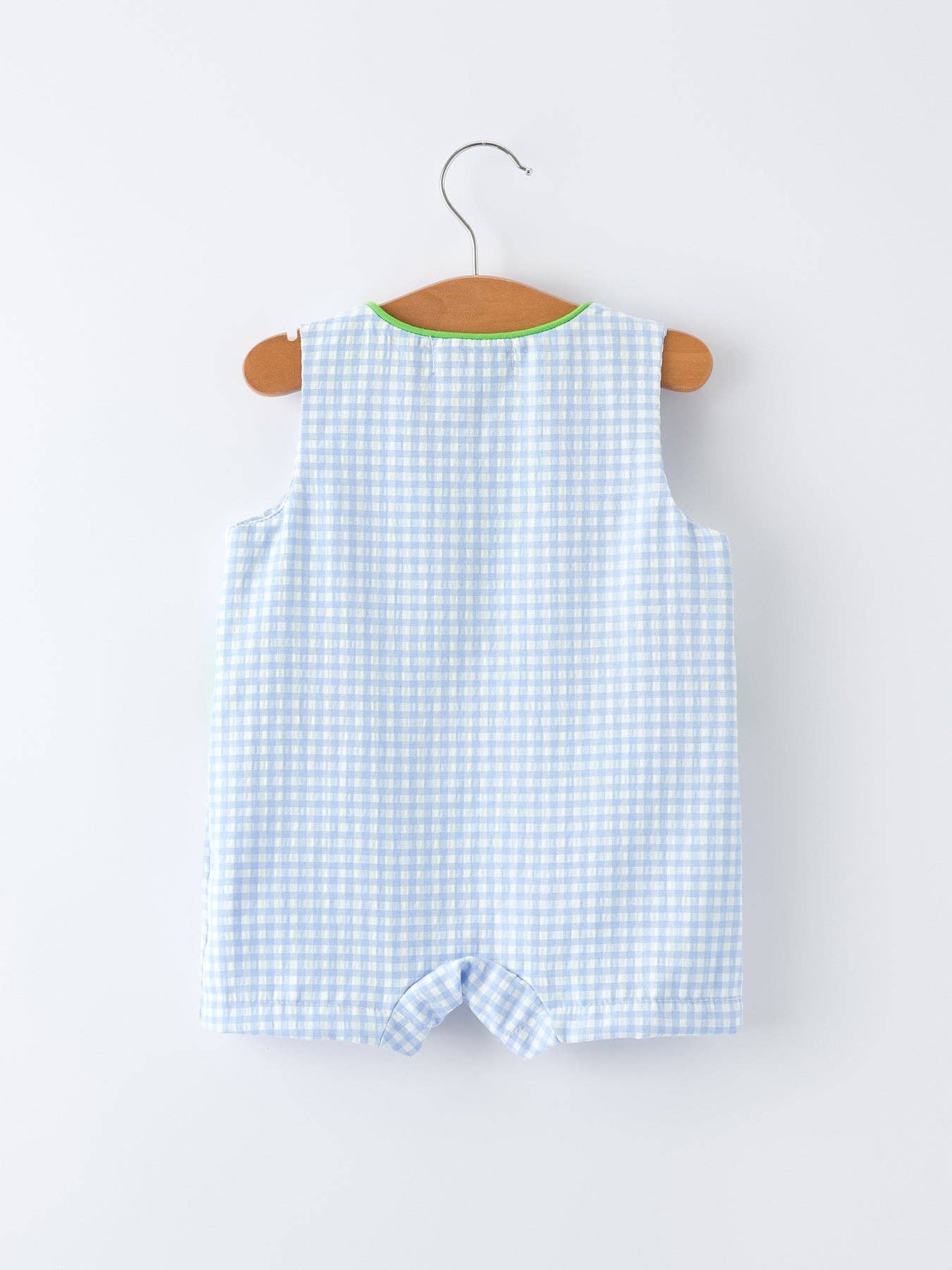 Crocodile Smocked Romper