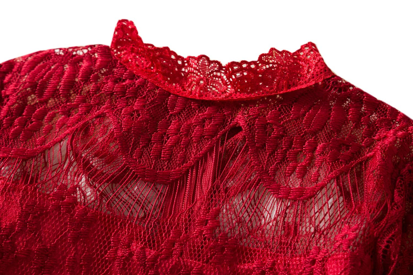 Red Lace Dress