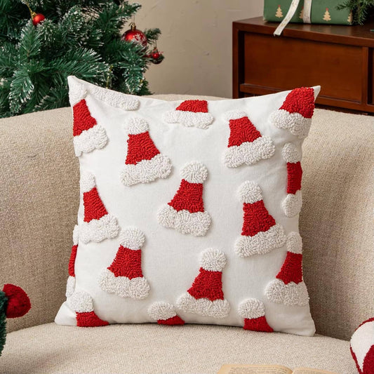 Santa Hats Pillow Cover
