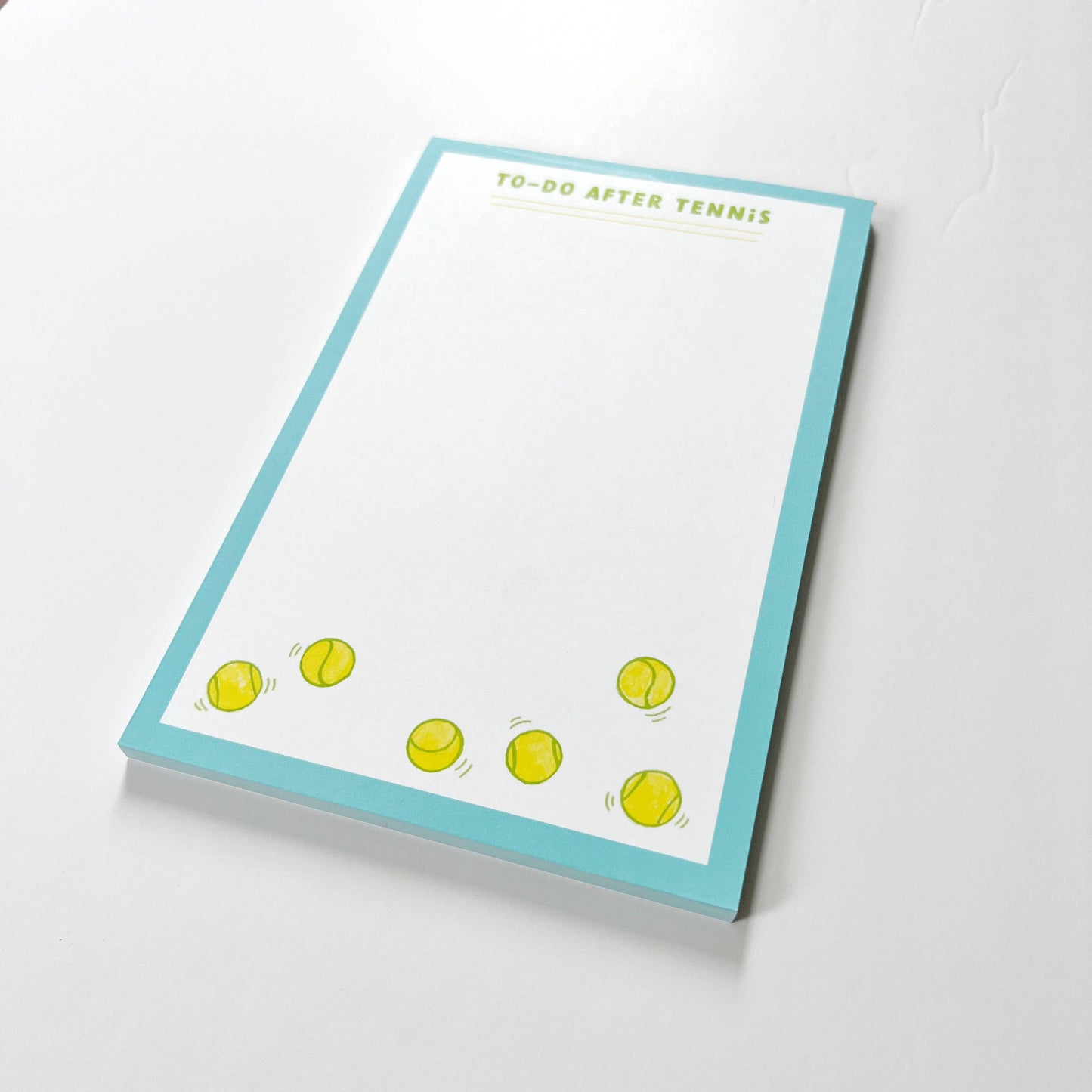 To-do After Tennis Notepads