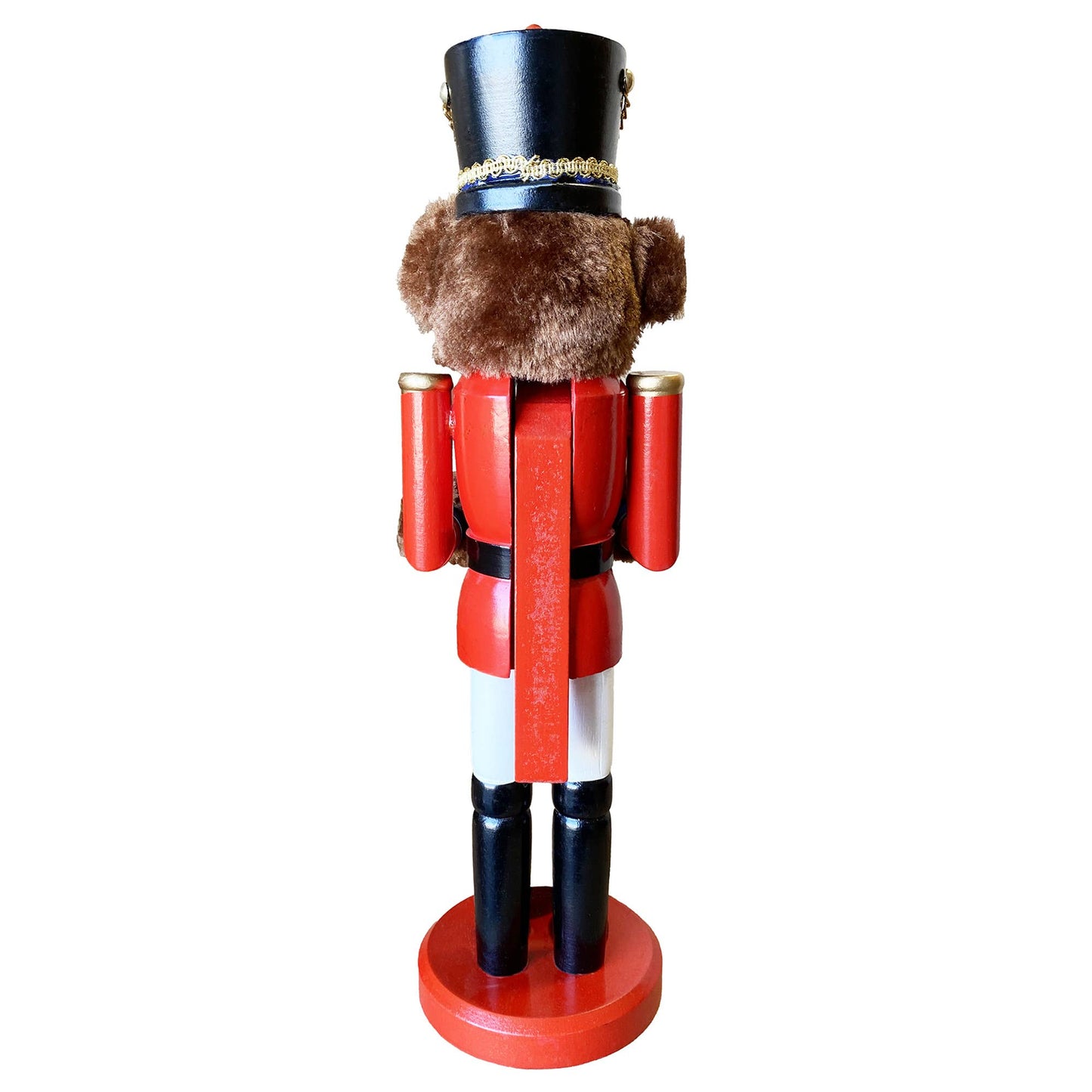 14" Teddy Bear Drummer Nutcracker