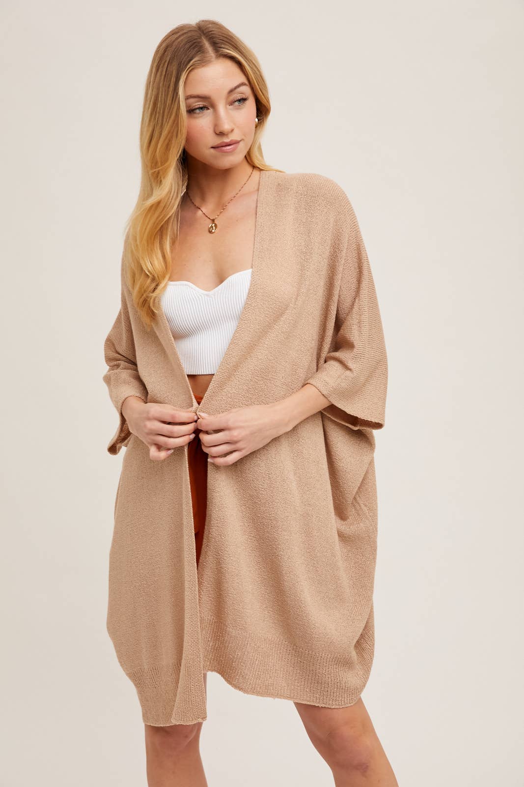 WIDE SLEEVE CARDIGAN