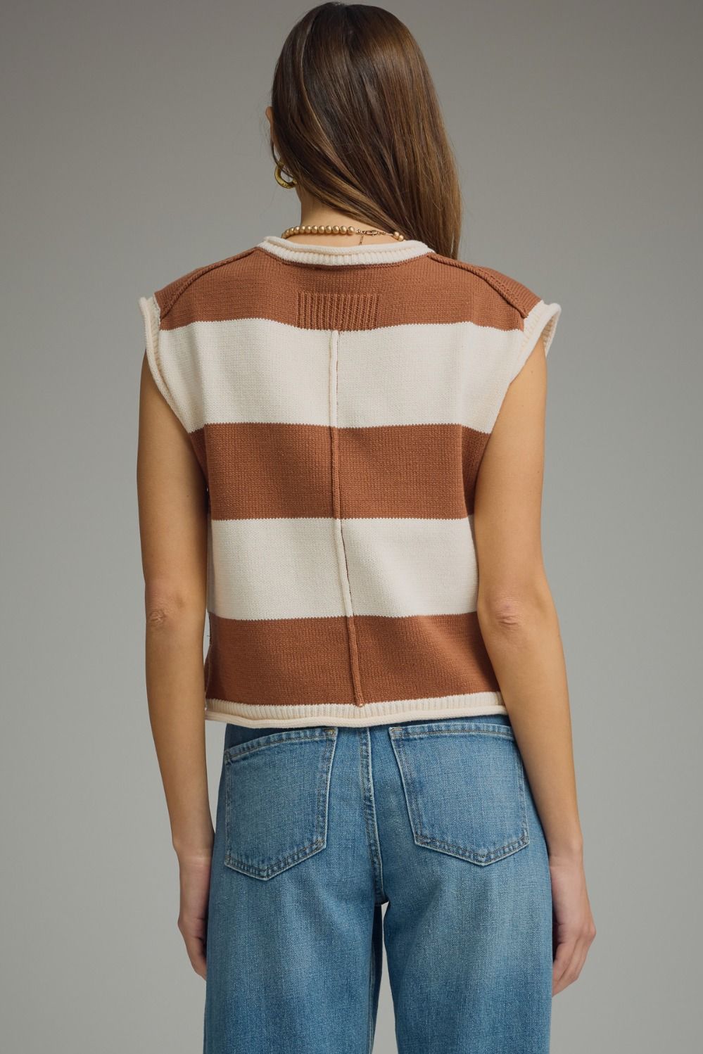 Mocha Stripe Sweater
