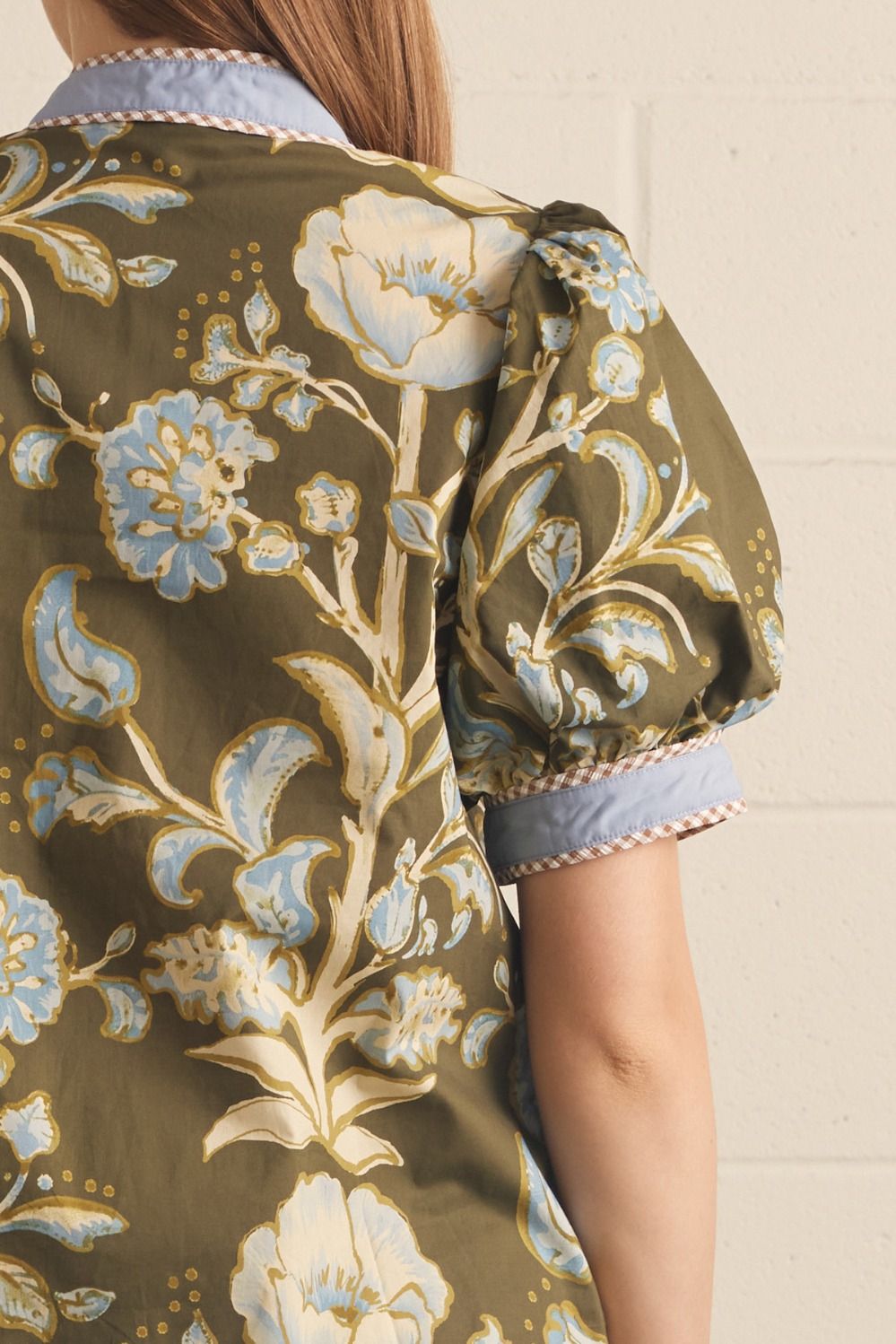 Puff Sleeve Floral Top