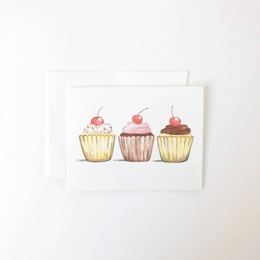 Cupcake Birthday Card