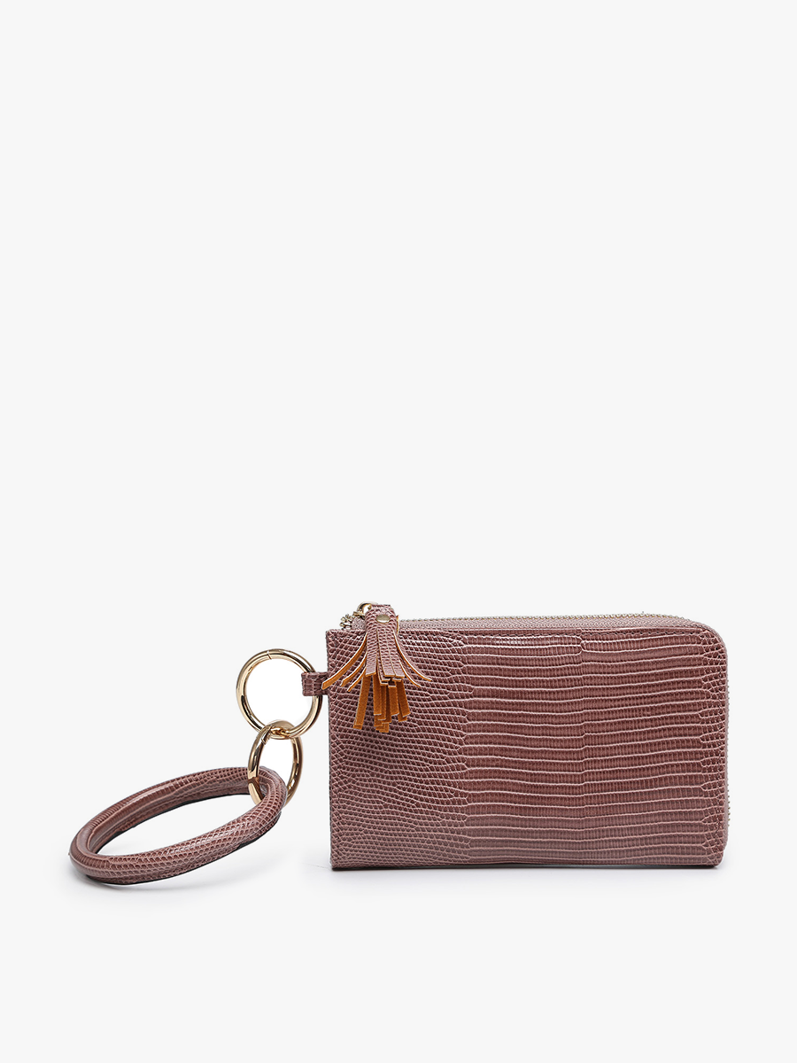 Liv Lizard Bangle Wristlet