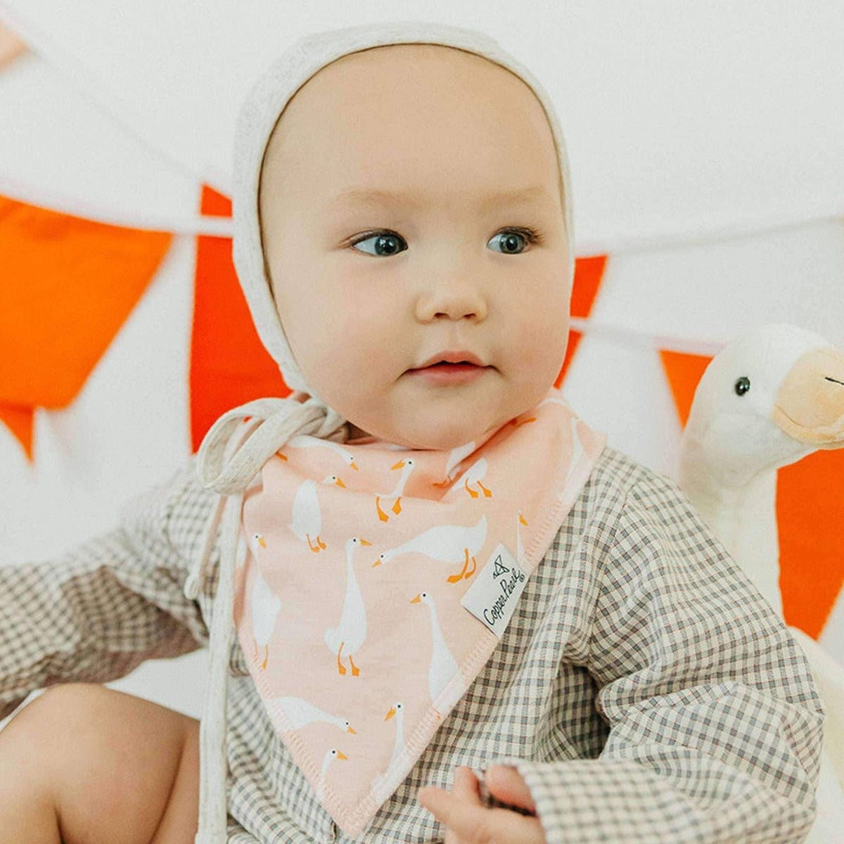 4 Bandana Bibs -Goosie