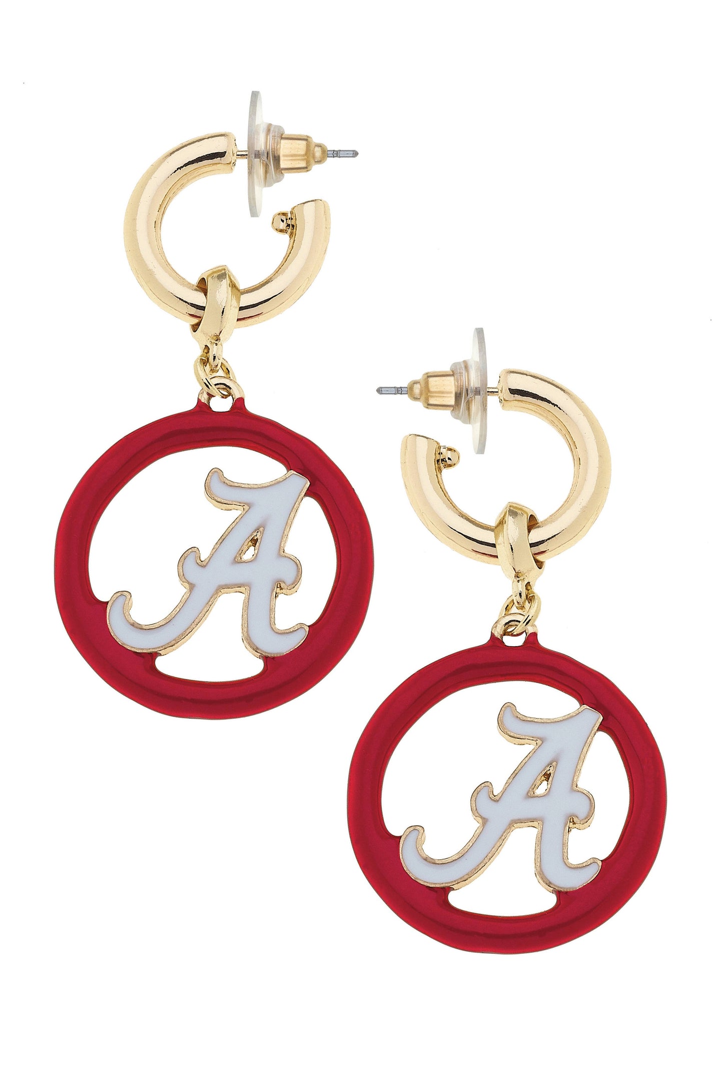 Alabama Logo Drop Earrings