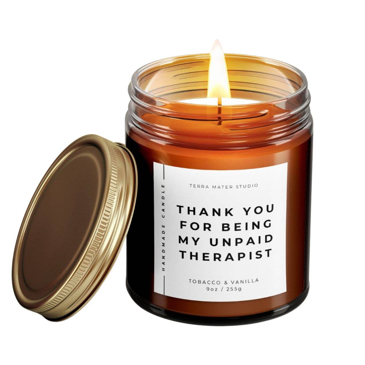My Unpaid Therapist Candle