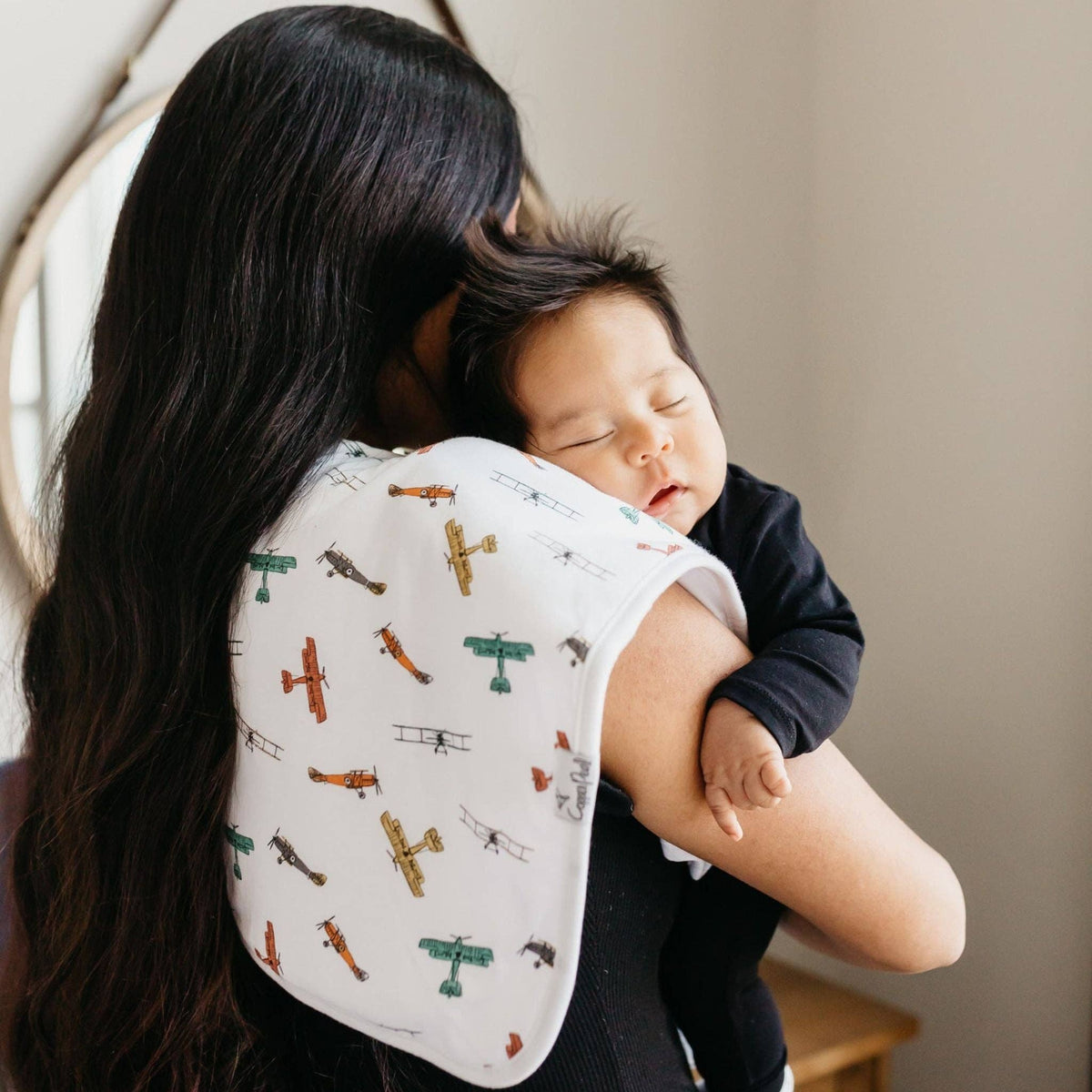 3 Burp Cloths -Ace