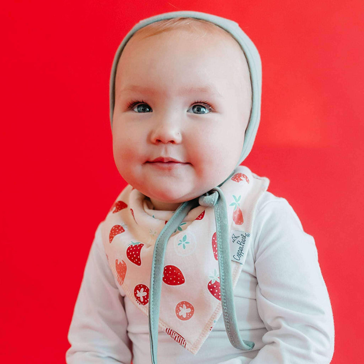 4 Bandana Bibs -Clementine