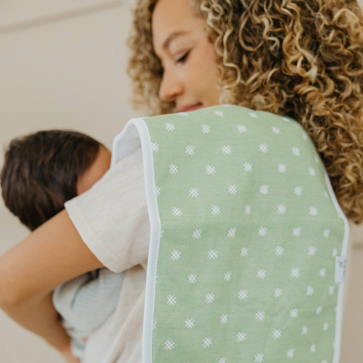 3 Burp Cloths - Santa Fe
