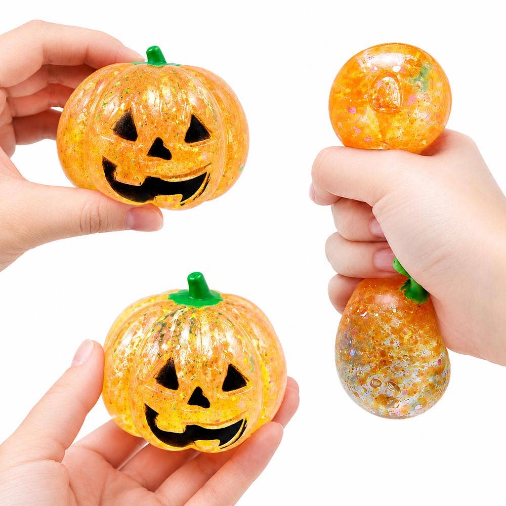 Glitter Pumpkin Squishy