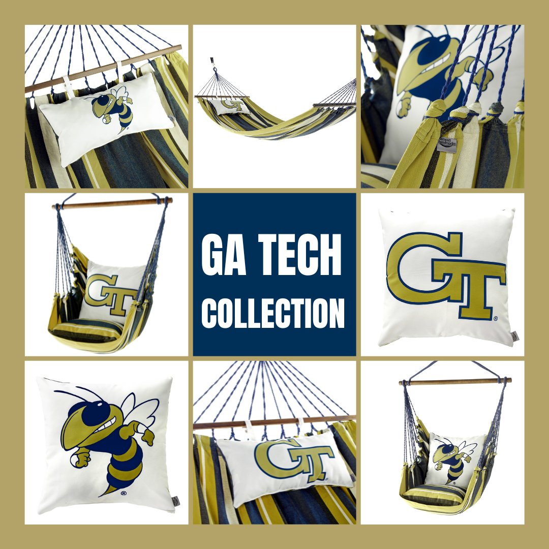 Ga Tech Buzz Pillow