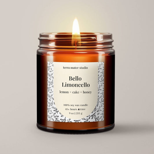 Bello Limoncello Soy Wax Candle