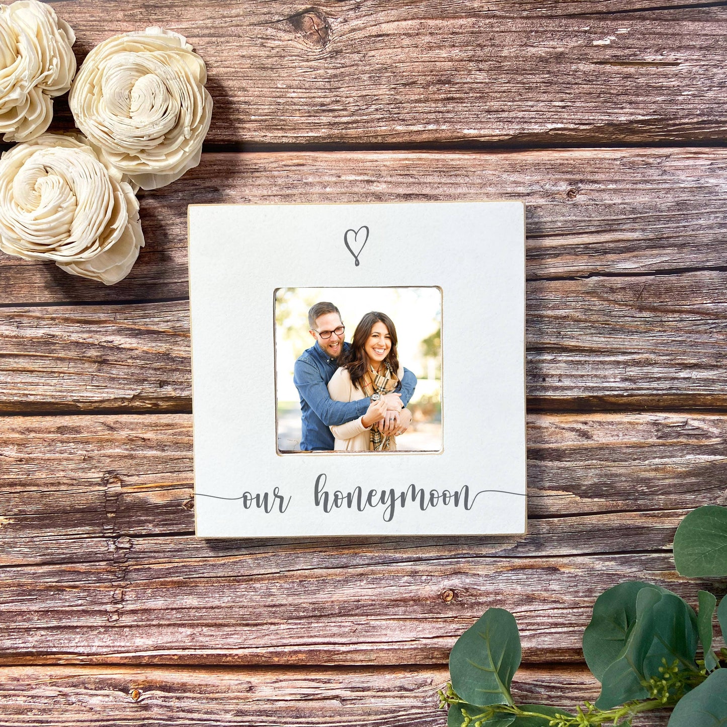 Our Honeymoon Picture Frame
