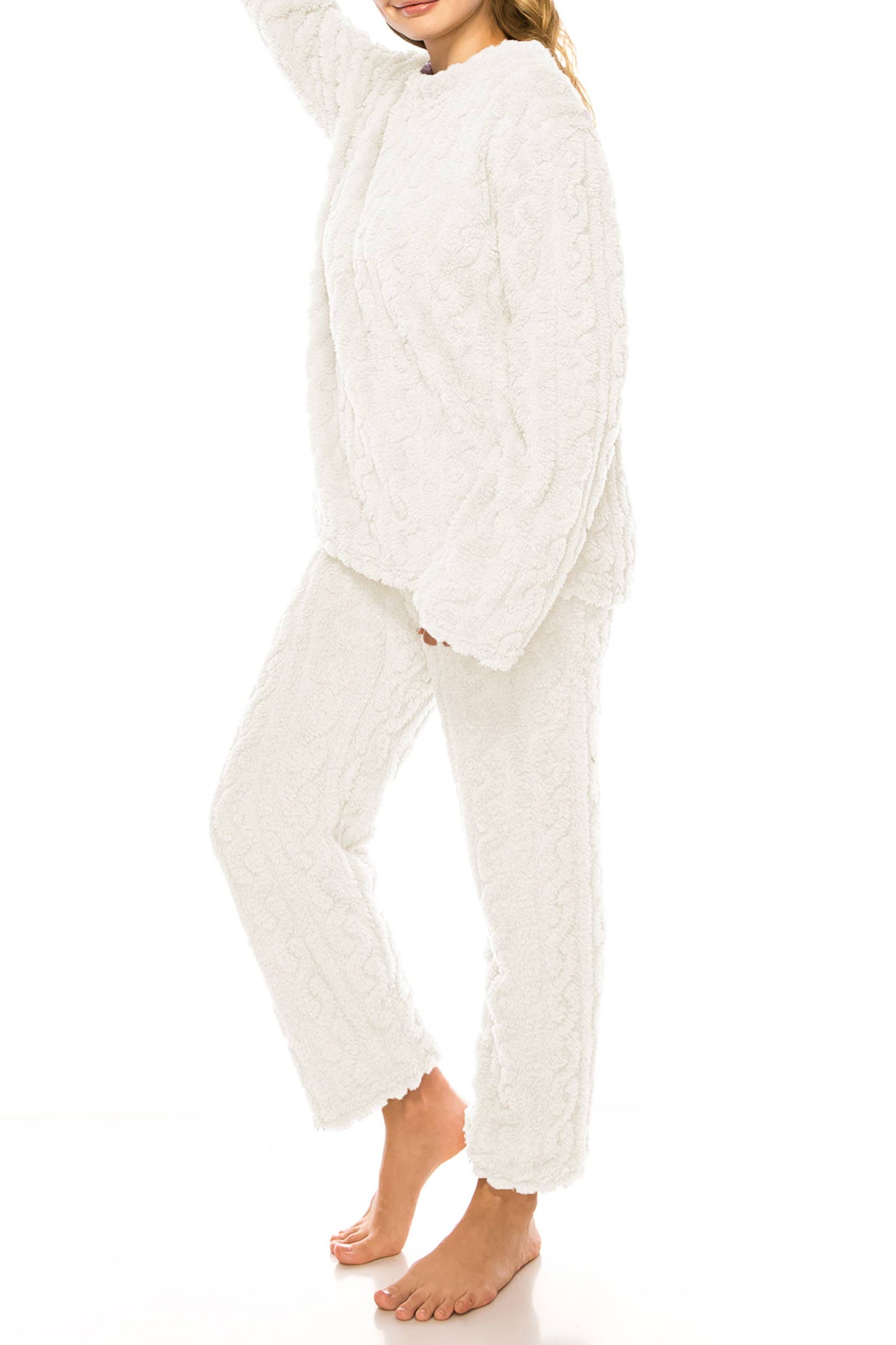 Cable Fleece PJ Set