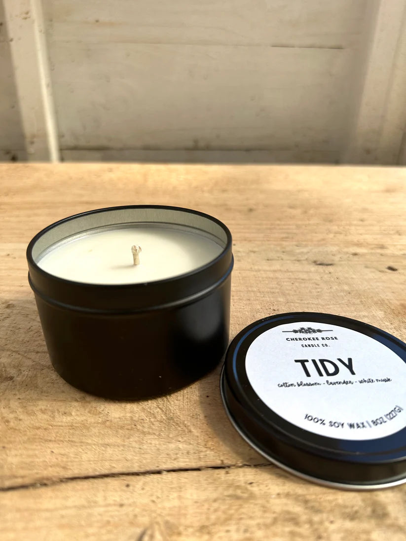 4oz Tin Candle